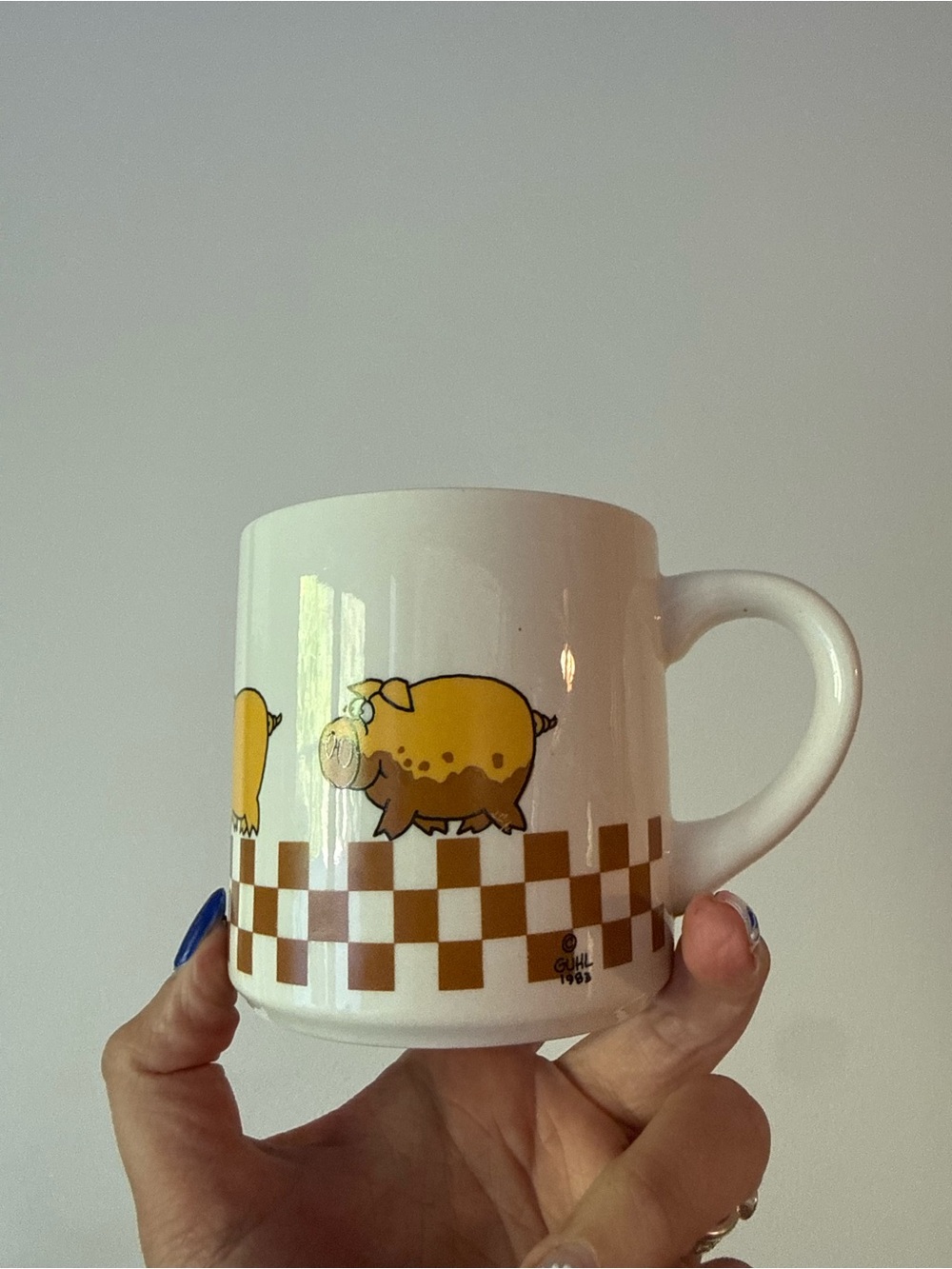 Adorable vintage bevvy guhl 1983 mug - Picture 5 of 5